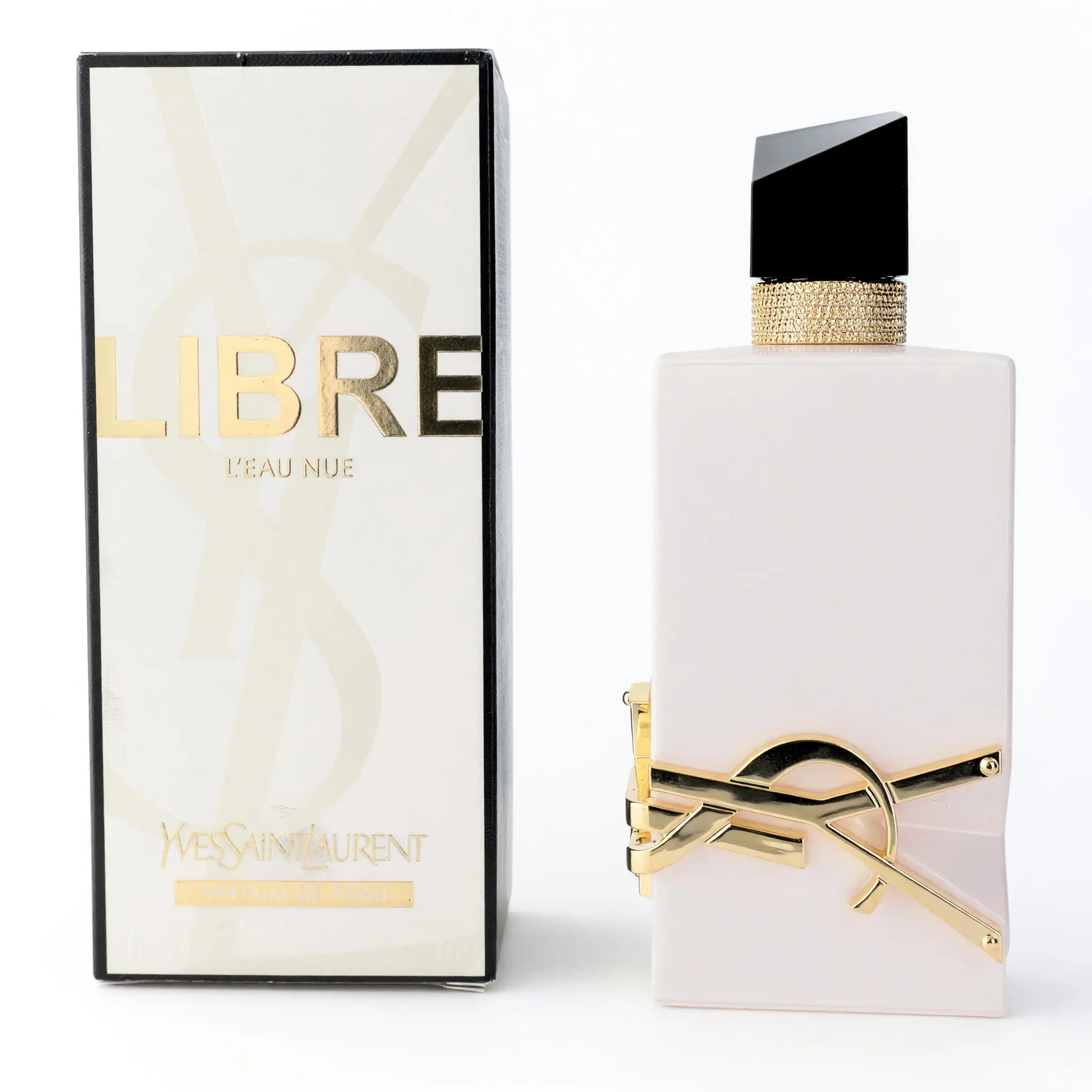 Libre L'eau Nue by YSL, 3 oz Parfum De Peau Spray for Women, Skin, Signature Scent, Clean Girl Perfume, Lavender, Citrus, 3Oz, Alcohol-Free, Citrus Floral, Fresh, Green Mandarin