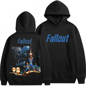Fallout Graphic Hoodie – Retro Post-Apocalyptic Game Hoodie, Vault Inspired Streetwear, Gamer Hoodie Unisex, Fallout Fan Gift Lover, Up