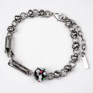 BUTREAL -  Beatles - Titanium Steel Beatles Pendant Bracelet unisex daily
