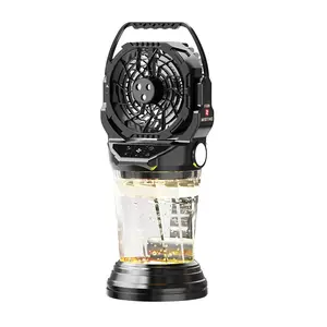 Portable Misting Fan - 2L Bucket, Outdoor Fans for Patios/Camping/Beach/Golf etc., 38000mAh USB Rechargeable Battery Powered Floor Water Cooling Fan, 4 Strong Winds, 3 Spray Mister