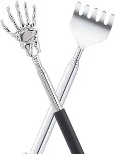 Telescopic Back scratcher，2Pcs Different Design Back Scratcher for Men Women-Festival Birthday Christmas Gifts Extendable Back Scratcher