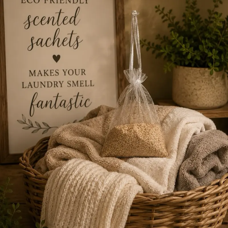 Eco-AirFresh Scented Sachet Bags Highly Scented for Auto, Home Many Uses
