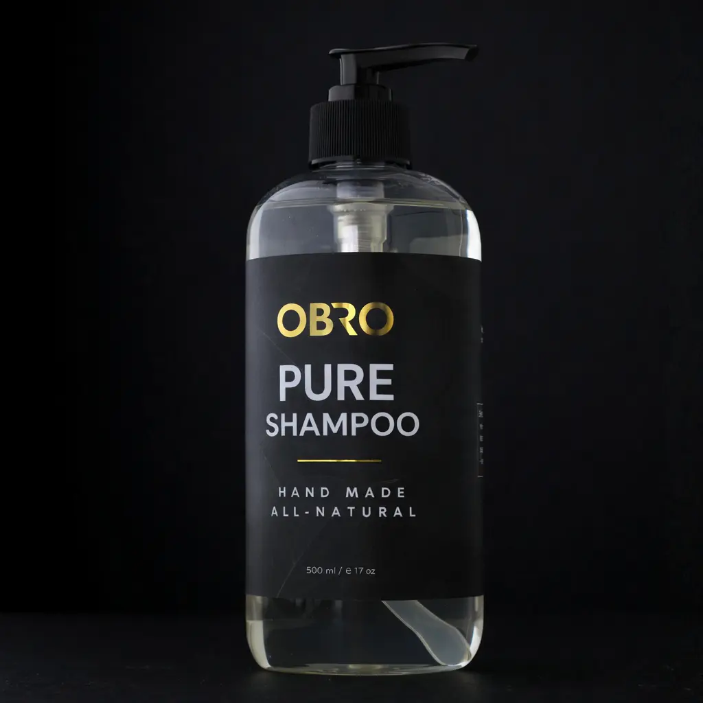 PURE Shampoo by OBRO - 100% Naturally Derived Shampoo