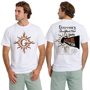 Godsmack Stone Temple Pilots Tour 2026 T-Shirt, Rise Of Rock World Tour Graphic Tee 2 Sides Men's Tops