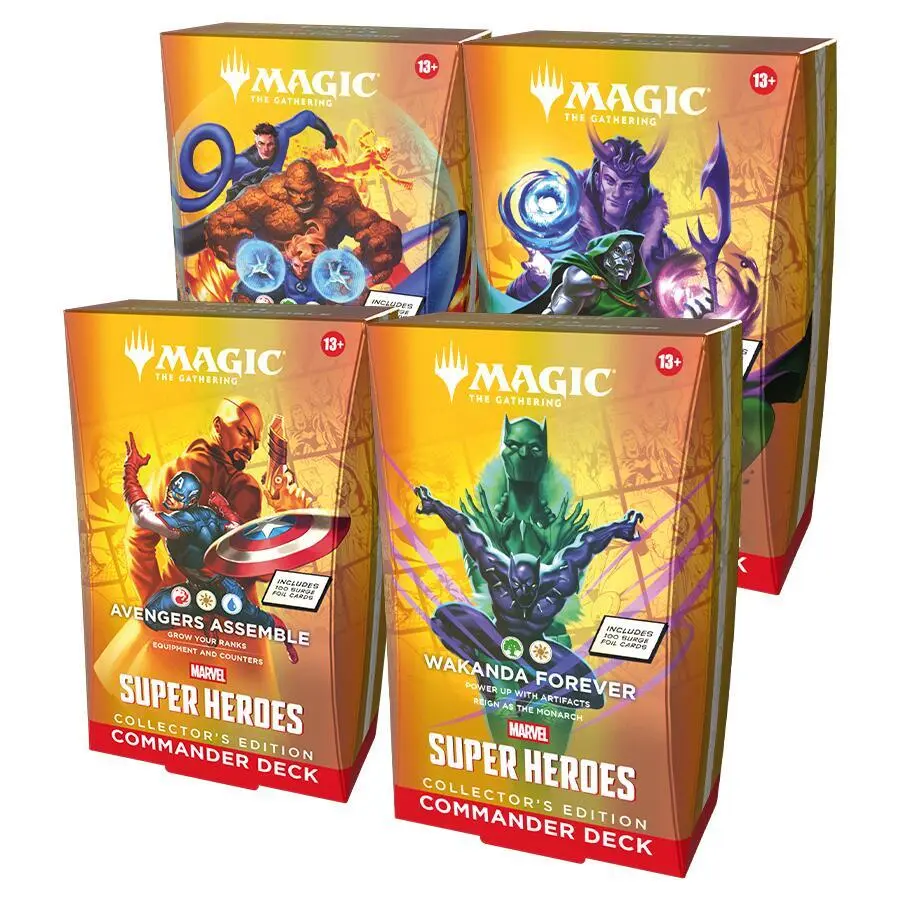 Marvel Super Heroes Commander Deck Case (Collector's Edition) - Commander: Marvel Super Heroes (MSC)