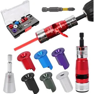6pc Wire Stripper for 8-17AWG, 8-in-1 Quick Stripping & Twisting Tool for 6-8-10-12-14 AWG, Electrician Set