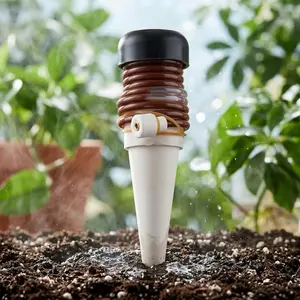 Silent Smart Auto Watering System for Indoor Plants, Adjustable Leak-Proof Drip Irrigation Kit, Efficient Gardening Accessories, Easy Install Self-Watering Probe for Home Office, Time-Saving Automatic Watering Solution