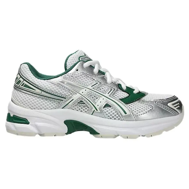 ASICS Gel-1130 White Shamrock Green 1204A182-100 GS & Women's Fashion Sneaker New