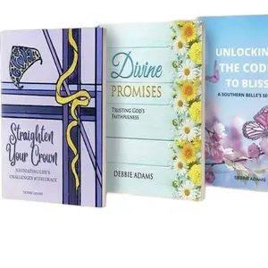 Debbie Adams Collection: Straighten Your Crown, Divine Promises, & Unlocking the Code to Bliss - Buy Separately or Together for Discounted Price