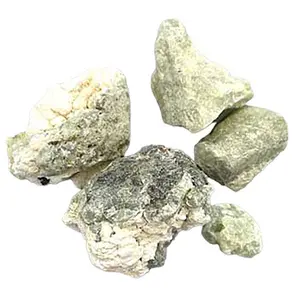 Prehnite with Rutile Untumbled Bulk 1 lb Heart Chakra Raw