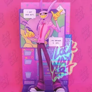 The Amazing Digital Circus Jax Standee - Love Note