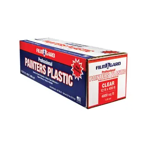 Berry Plastics 626263 12 x 400 ft. Dropcloth High Density Painters Plastic