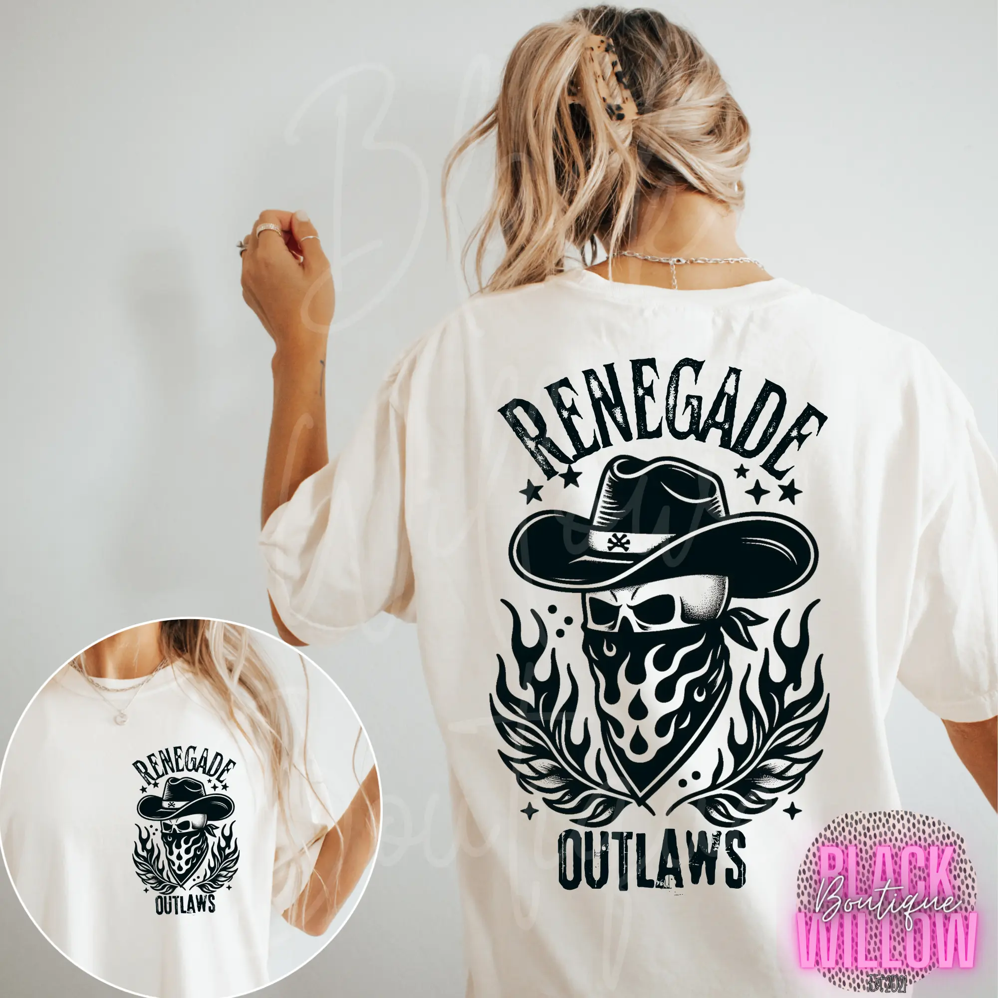 Renegade Outlaw Tee Or Sweatshirt