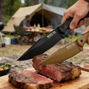 BK18 High Hardness Fixed Blade Knife with Sheath - Ultimate Portable EDC Tool for Outdoor Adventures