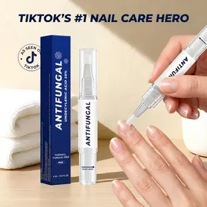 Antifungal Nail Care Pen with 25% Undecylenic Acid, Soothing Botanical Skin Support, Hydrating & Gentle Formula, Precision Twist Pen Application