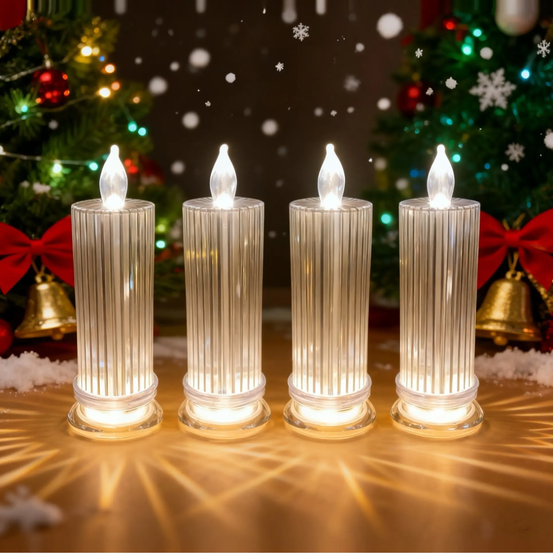 Reflective candles