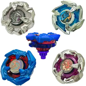 New Year Complete Set X Series Spinning Top Alloy Bx-00 Bx-20 Bx-21 Bx-19 Upgraded Model Mutant Style Anime Design Single Pack Randomly Selected, for Playtime