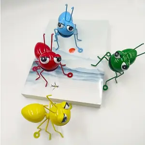 Cross Border Iron Big Eyed Ant Crafts 4PCS Set Garden Sculptures Statues Courtyard Decoration Handicraft Ornament