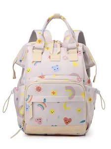 New Fashion Mom Bag, Stylish Women's Backpack, Multi-Functional Travel Backpack, Baby Diaper Bag, Large Capacity Convertible Backpack