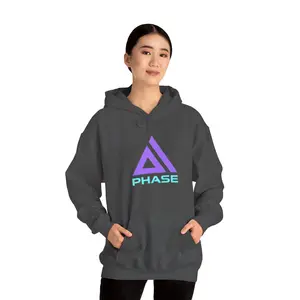 PHASE 1 logo | Unisex Heavy Blend™ Hooded Sweatshirt