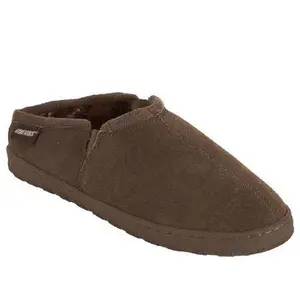MUK LUKS Men's Printed Berber Suede Clogs