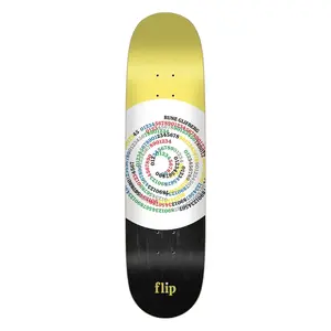 Flip Skateboard Deck Glifberg Stenograph 8.5" x 32.75"