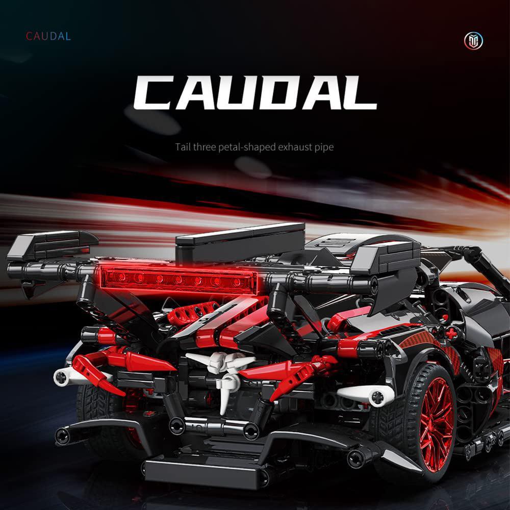 1: 14 car model racing block set DIY toys -1391 pieces adult challenge set, can be used as ornaments