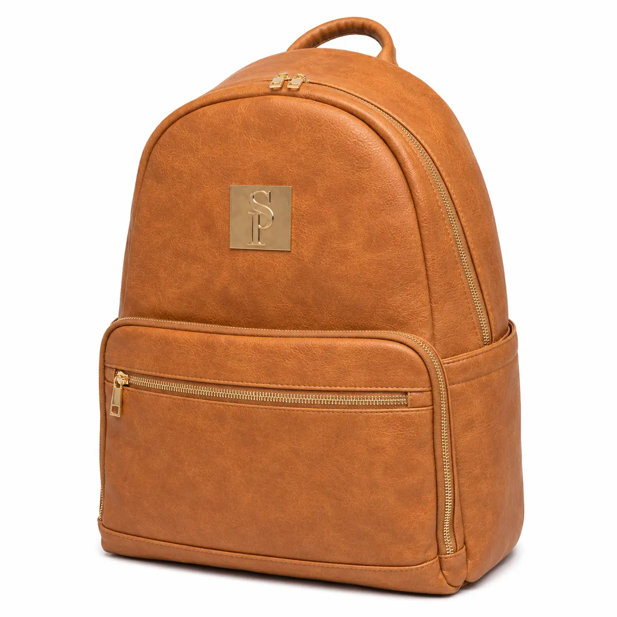 Brown Leather Carrier Backpack Brown Leather Carrier Backpack