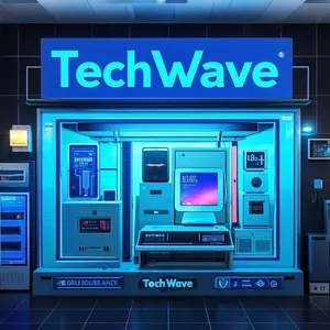 Tech-Wave shop logo