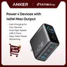 Anker AI Smart Display USB C Charger Plug, 140W GaN 4-Port Type C Power Adapter with LCD, Foldable Design, Intuitive Touch Controls, Fast Multi-Device Charging, Compatible with MacBook, iPhone 17/16 Series, Samsung, Pixel, Father's Day Gift