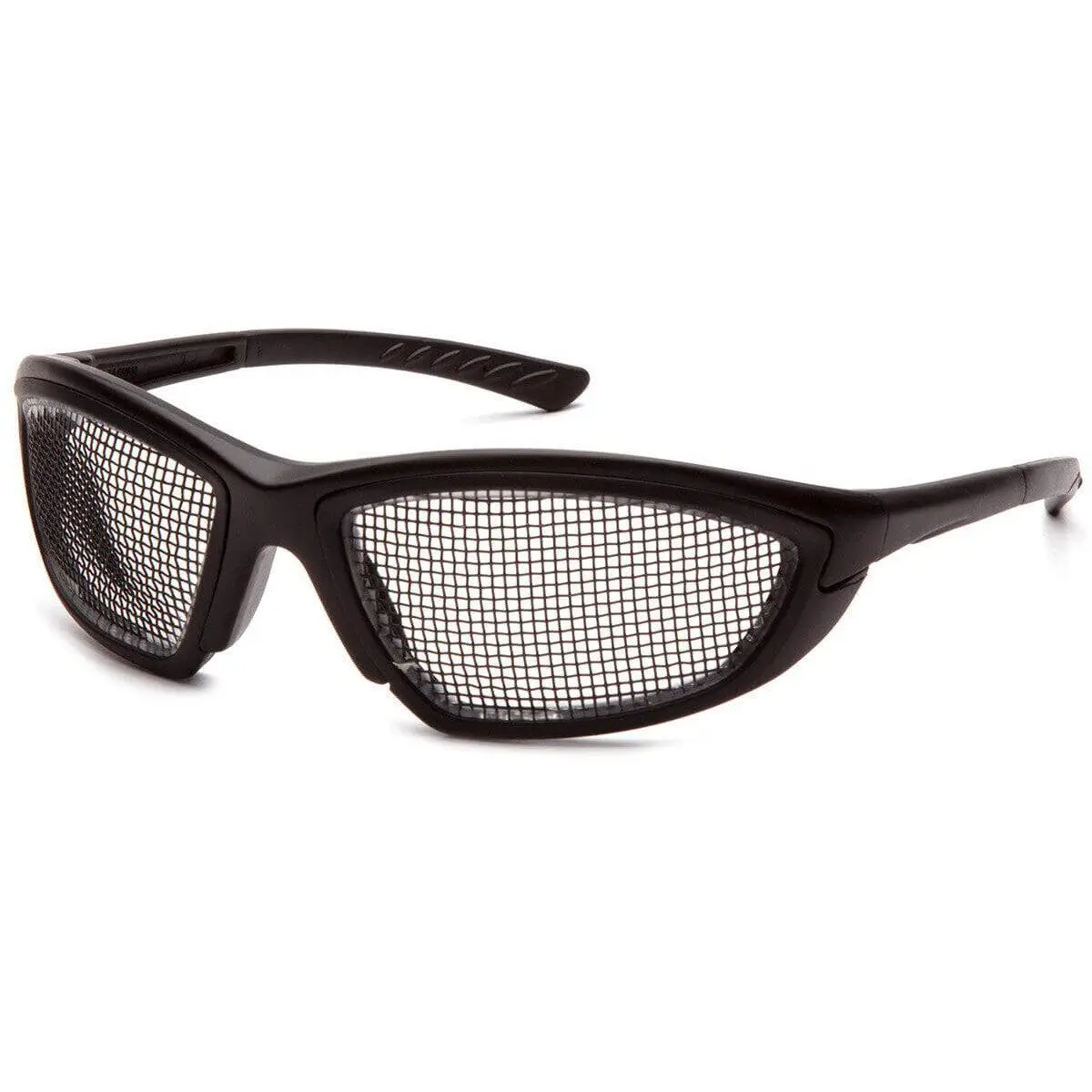 Pyramex Trifecta Safety Eyewear, Wire-Mesh Lens, Impact Protection, High Humidity Resistant for Home Improvement Work Safety Equipment