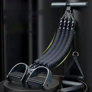 Strength training step pedal, strength training equipment, home weighted sit-up machine, fitness equipment, multi-functional exercise rope exerciser