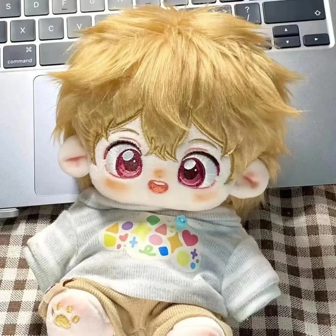 20cm Free High Speed Hazuki Nagisa Cosplay Handsome Nude Doll Cotton Plush Toy Stuffed Soft Plushie Xmas Gift
