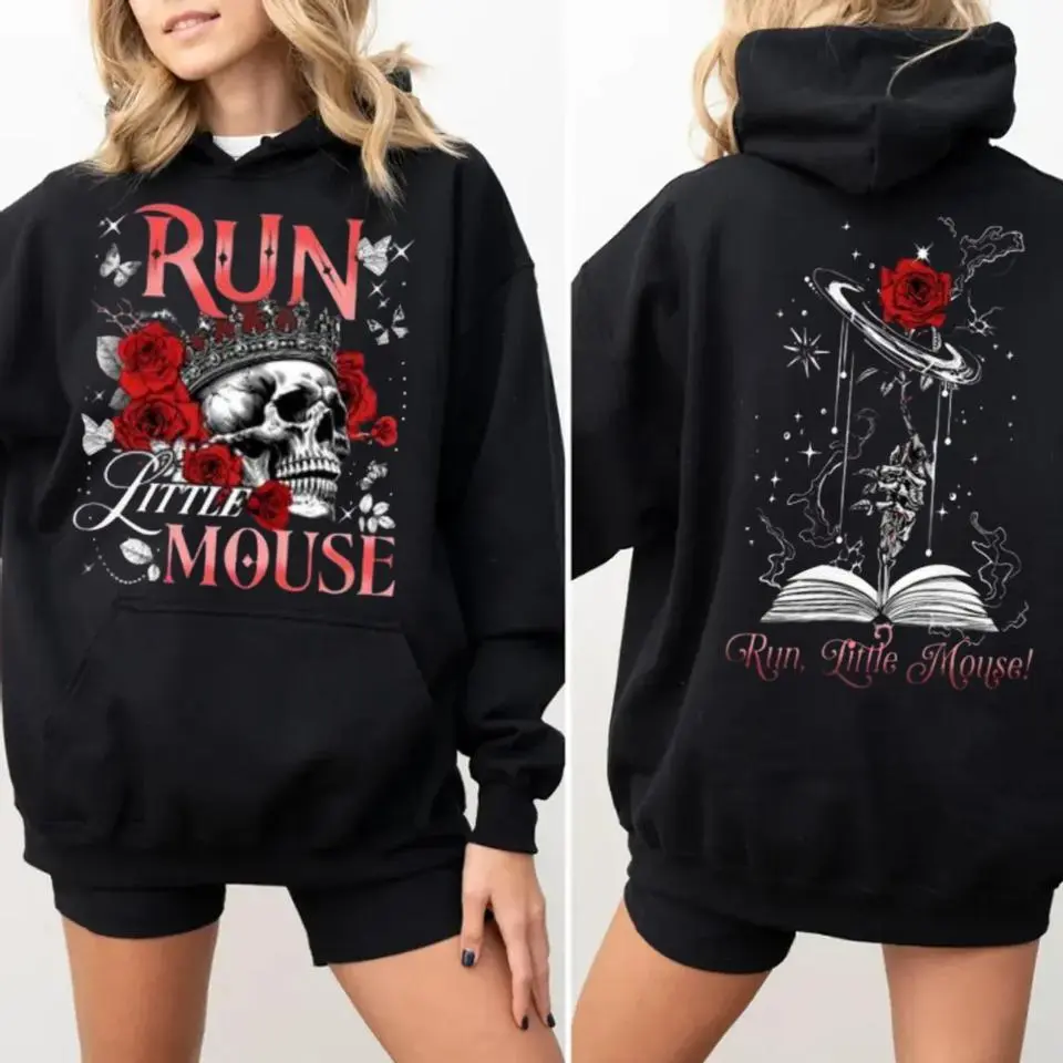 ✨[Sale Up To 50%] Running Mouse Sweatshirt, Haunting Adeline Hoodie, Dark Romance Hoodie, Erotica Book Lover Gifts, Unisex Pullover Sweatshirt, Cozy Reading Apparel, Perfect Christmas Gift for Book Lovers, Trendy Literary Sweatshirt for Her/Him