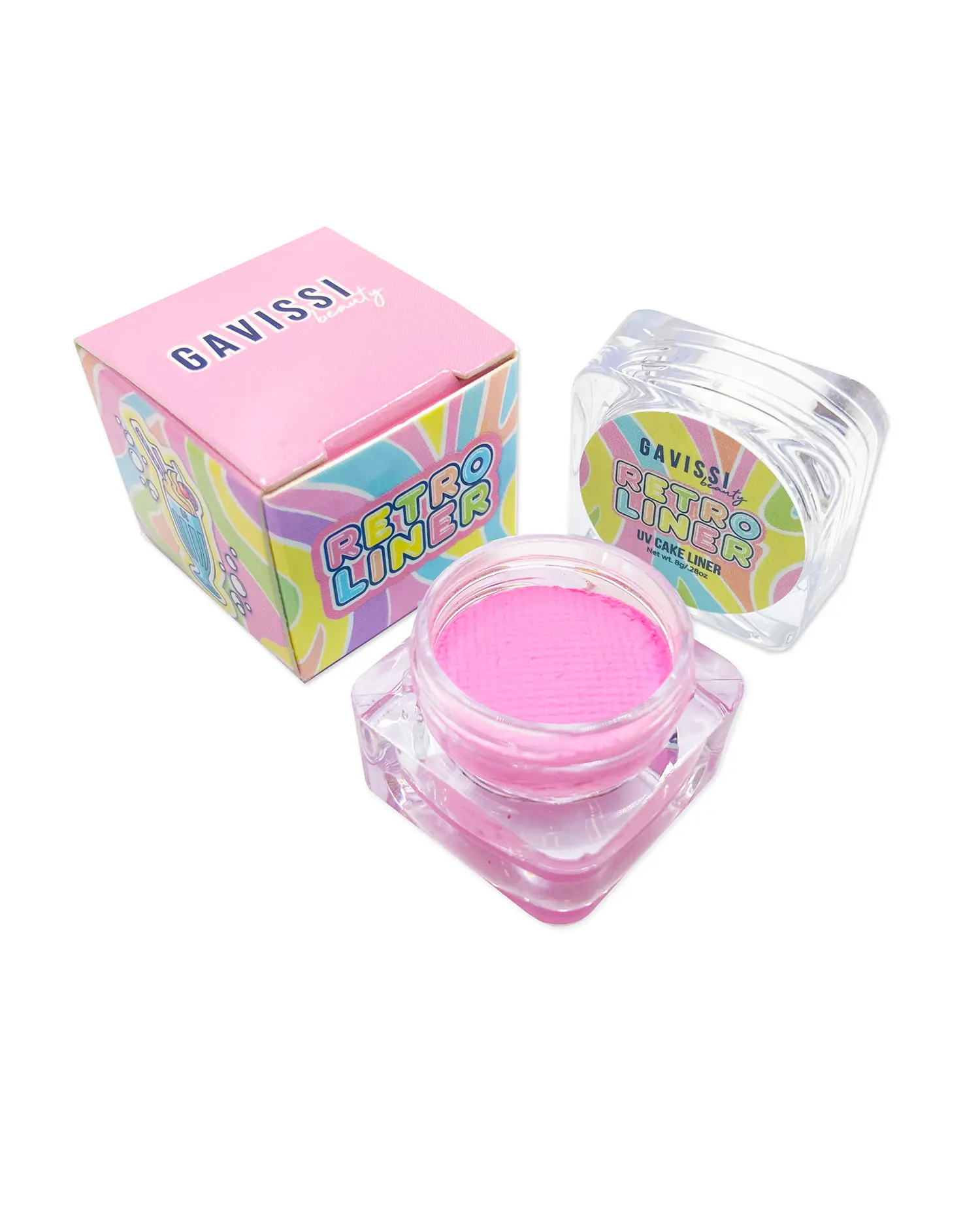 UV PASTEL RETRO LINER - WATER ACTIVATED GRAPHIC EYELINER, SFX MAKEUP FOR FACE & BODY ART UV PASTEL RETRO LINER - WATER ACTIVATED GRAPHIC EYELINER, SFX MAKEUP FOR FACE & BODY ART