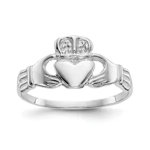 10k Gold Irish Claddagh Ring