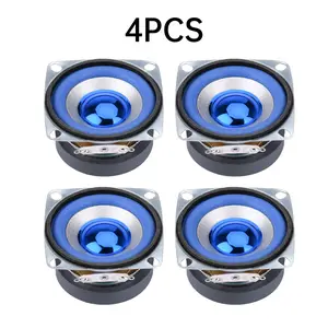 4PCS 4Ohm 5W Full Range Audio Speaker Stereo Speaker Small Speaker 52MM High Quality For Arduino Replacemen