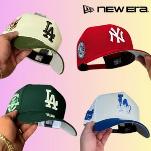 MLB New Era LA Dodgers & NY Yankees Snapback Hat – 9FORTY 59FIFTY Fitted Baseball Cap for Men Women, Adjustable Trucker Style, Vintage Streetwear Fashion USA 2026, Hip Hop Sports Look, TikTok Viral Unisex Casual Headwear for Everyday Outfit