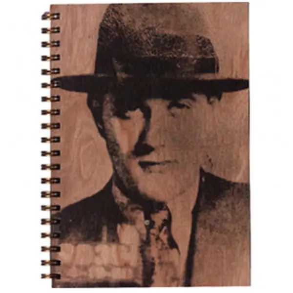Wood Notebook Bugsy Large