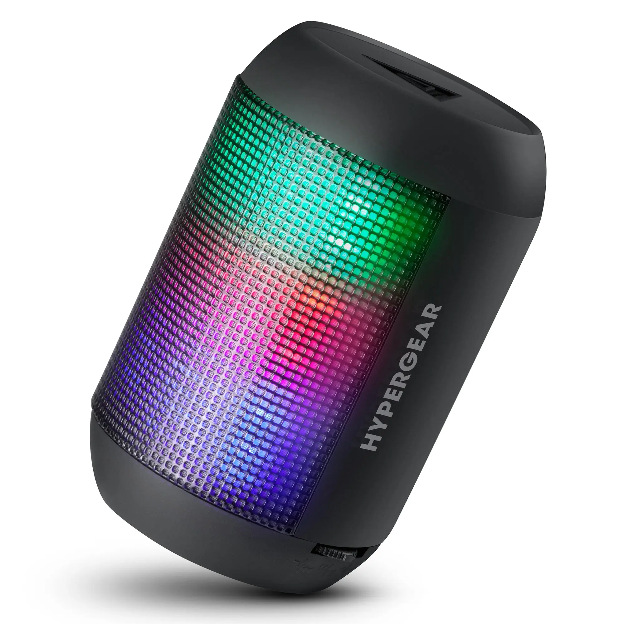 RaveMini Wireless LED Audio Speaker - Multifunctional Portable, Rechargeable Stereo, Wireless Stereo Device, Multifunctional Portable Speaker, Rechargeable Stereo Speaker