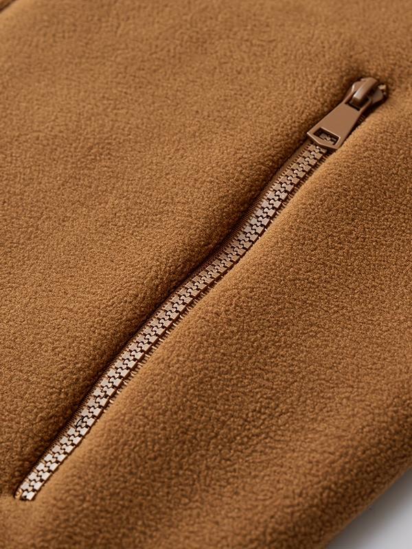 Men's Winter Sherpa Fleece Lined Warm Thick Windproof Hooded Jacket Coat, Microfiber Fabric, Full Zip Closure, Suitable for Outdoor Activities