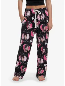 Twilight Edward Heart Portraits Pajama Pants, Romantic Vampire Fantasy Movie Pajama Pants, Pajama Pants For Men Women, Gift for Christmas
