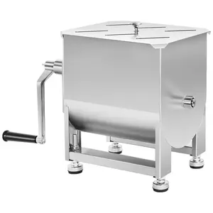 VEVOR 120 Pound Manual Meat Mixer Sausage Hand Mixer Machine Stainless Steel