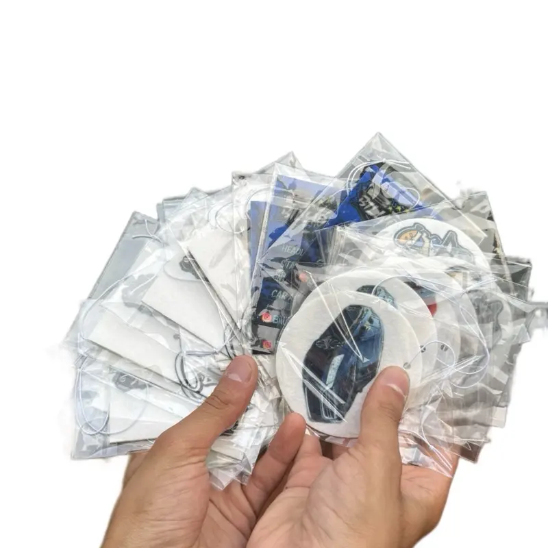 Custom Air Fresheners with Your Choice Picture Personalized Fragrance Pads