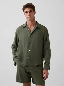 Gap 100% Linen Relaxed Men's Shirt