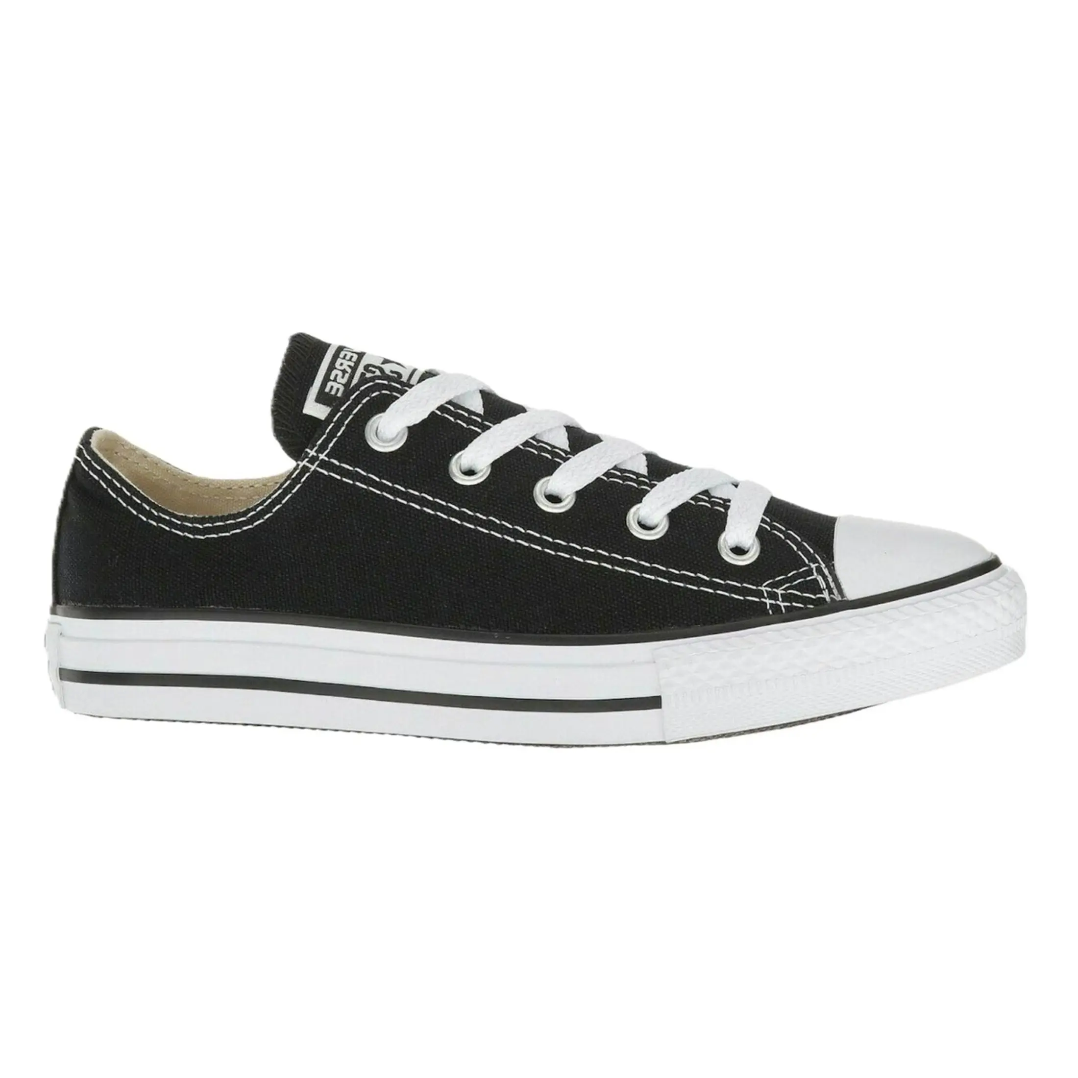 Converse Chuck Taylor All Star Ox Black White Kids Fashion Shoes New