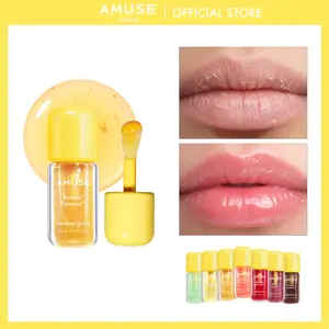 [AMUSE Seoul Official] BANANA LIP OIL | 7 shades, PDRN, lipgloss, glossy, vegan, hydration