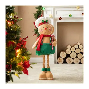 Glitzhome Teles coping Christma s Gingerbreadma n Standing Deco