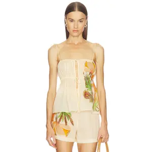Ulla Johnson Tallulah Coverup Top in Inner Nature