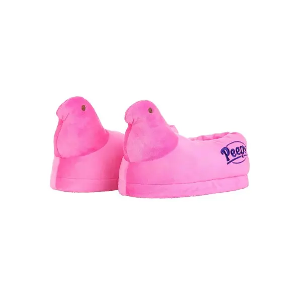 Adult Easter Pink Peeps Slippers, Foam Adult Easter Pink Peeps Slippers, Foam